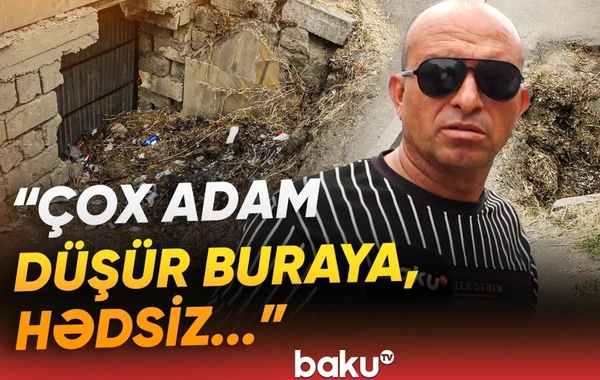 Binəqədidə yeraltı dünyaya giriş var: Birbaşa ölümə dəvətdir