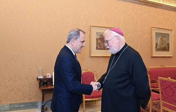 Ceyhun Bayramov Vatikanda Ermənistanla normallaşma prosesini müzakirə edib