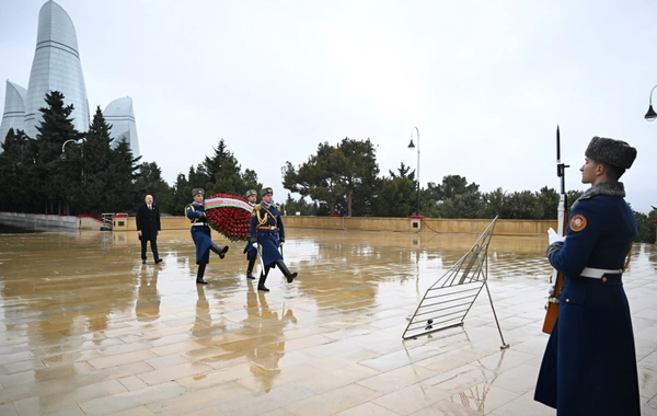 Президент Ильхам Алиев почтил память шехидов 20 января