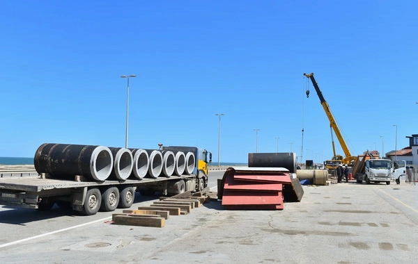 Pirşağıda iri kanalizasiya layihəsi icra olunur