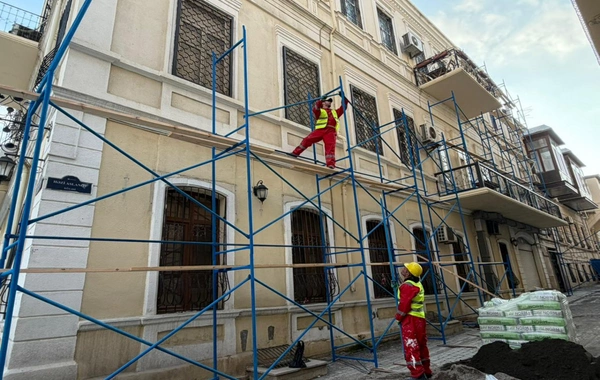 BŞİH: İslam Səfərli küçəsində abadlıq-quruculuq işləri davam etdirilir