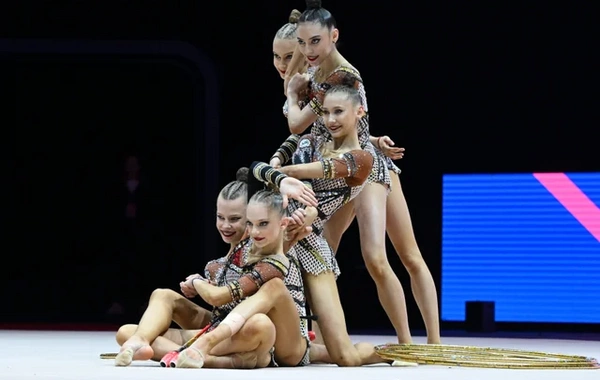 Birinci vitse-prezident Mehriban Əliyeva bədii gimnastika üzrə Avropa Kubokunu izləyib