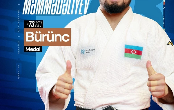 Azərbaycan cüdoçuları Qran-pridə 2 qızıl, 1 bürünc medal qazanıblar