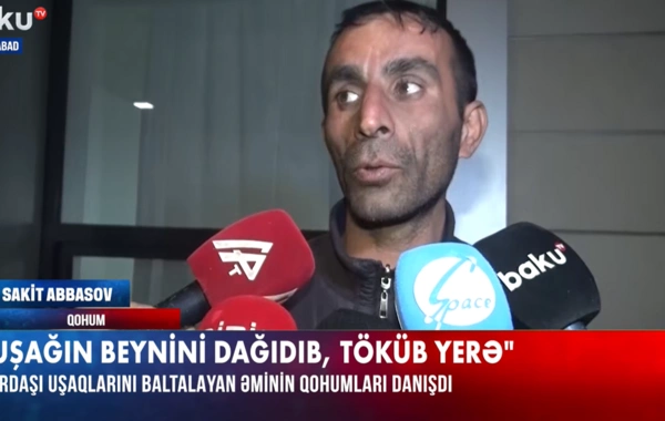 Baltalanan yeniyetmələrin qohumu: Zərbədən qızın beyni dağılıb