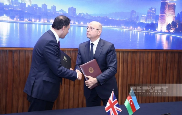 Azərbaycan və Böyük Britaniya arasında 4 sənəd imzalanıb