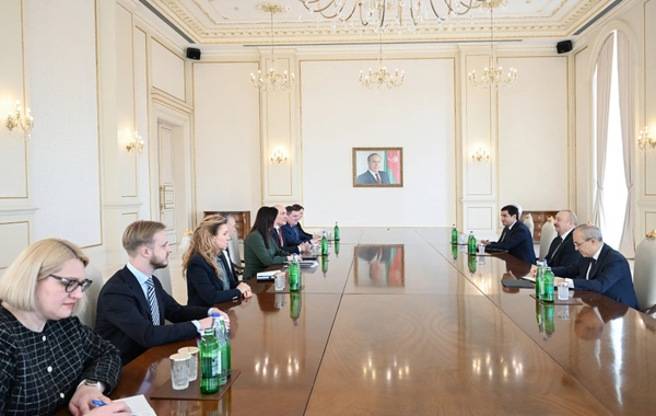 İlham Əliyev Litvanın Baş nazirini qəbul edib