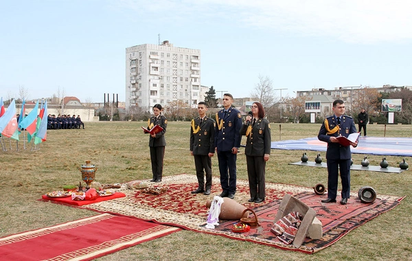 Azərbaycan Ordusunda Novruz və Ramazan bayramları böyük təntənə ilə qeyd olunub