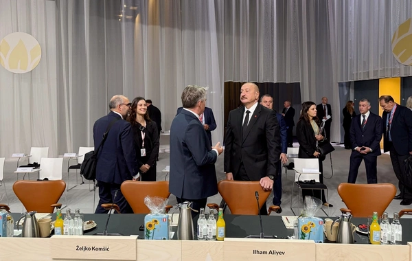 İlham Əliyev "Avropa Siyasi Birliyi"nin 7-ci Zirvə toplantısının açılış plenar sessiyasında iştirak edib