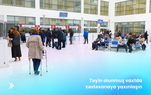 Abşeron Rayon Mərkəzi Xəstəxanasında onlayn növbə sisteminin tətbiqinə başlanılıb