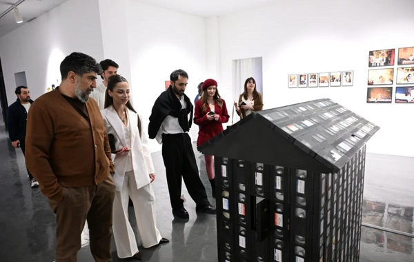 Leyla Aliyeva attended the exhibition "A House with a View of the Landscape"