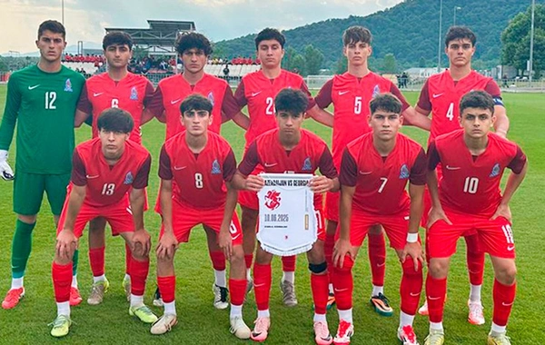 Azərbaycanın U-17 millisi Gürcüstanla bərabərə qalıb