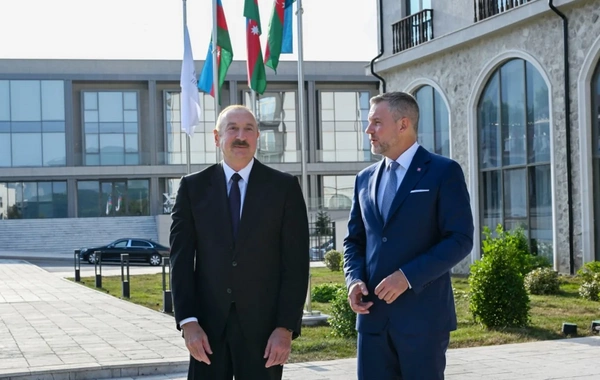 Prezident İlham Əliyevin adından Xankəndidə Slovakiya Prezidentinin şərəfinə rəsmi nahar verilib