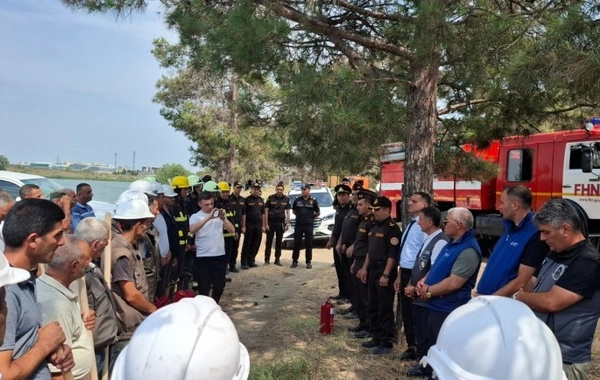 Meşələrdə yanğın təhlükəsizliyinə dair tədbirlər keçirilib