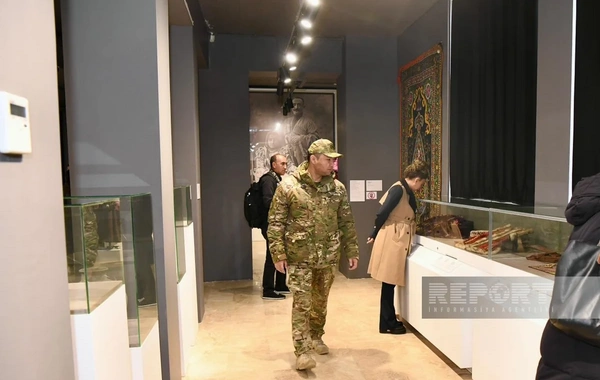 Diplomatik korpusun nümayəndələri Şuşadakı xalça muzeyi ilə tanış olublar