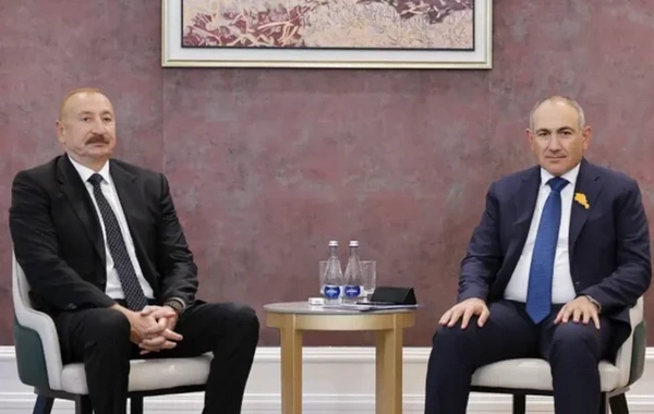 İlham Əliyevin Nikol Paşinyanla görüşü Gürcüstan mediasında