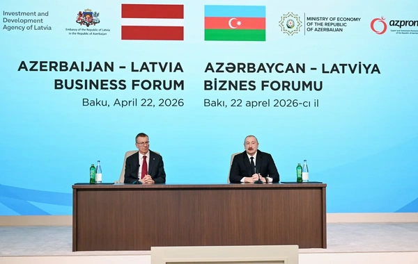 An Azerbaijani-Latvian business forum was held in Baku
