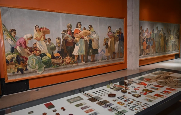 Azərbaycan Rəngkarlığı Muzeyində "ENQRAM" sərgisi açılıb