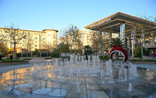 Prezident İlham Əliyev "Bakı Ağ Şəhər"də olub