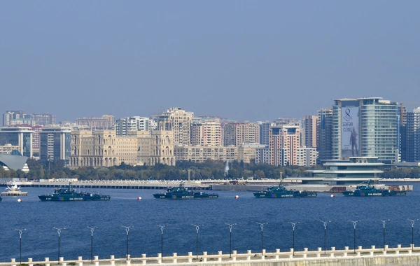 Vətən müharibəsində Qələbənin beşinci ildönümünə həsr olunmuş Hərbi parad keçirilib