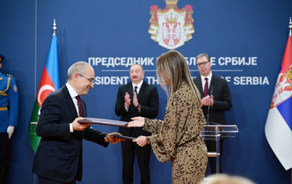 В Белграде состоялся обмен азербайджано-сербскими документами