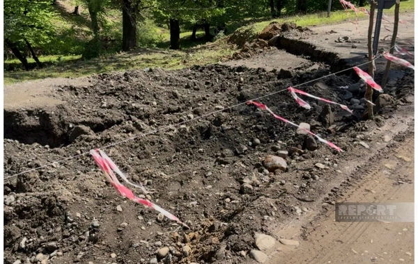 Hirkan–Daşdatük–Biləsər avtomobil yolunda torpaq sürüşməsi yenidən aktivləşib