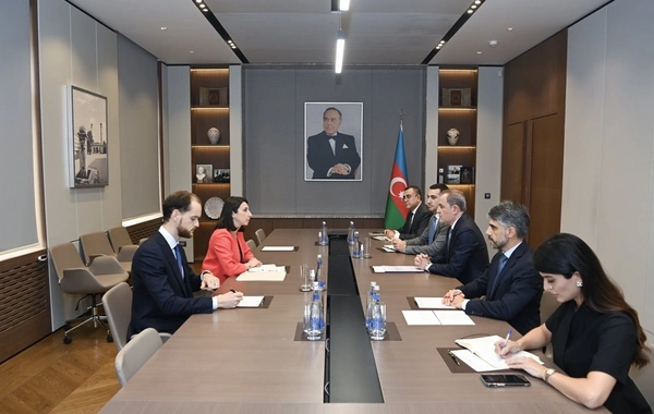 Fransa səfiri etimadnaməsinin surətini Azərbaycan XİN başçısına təqdim edib