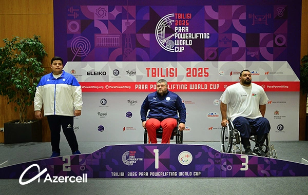 Azercell-in dəstəyi ilə paralimpiyaçılar beynəlxalq arenada ölkəmizi uğurla təmsil edirlər