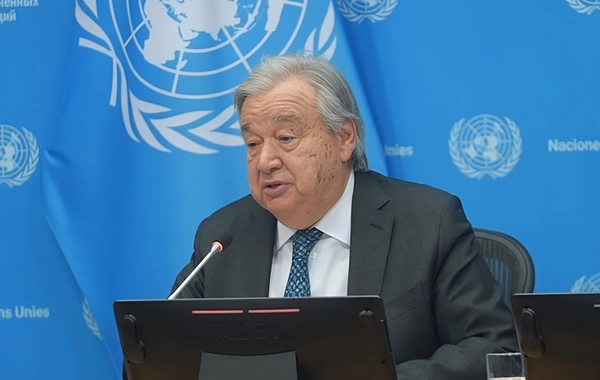 Antonio Quterreş İsrailin Livana hücumunu pisləyib, bunu sülhə təhdid hesab edib