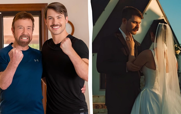 Сын Чака Норриса женился: 85-летний актер трогательно поздравил молодоженов