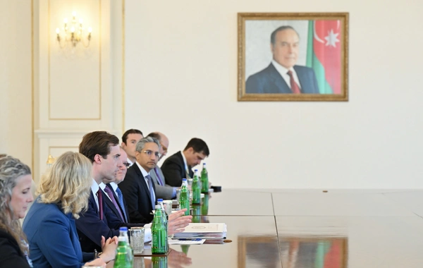 İlham Əliyev ABŞ Dövlət katibinin köməkçisini qəbul edib