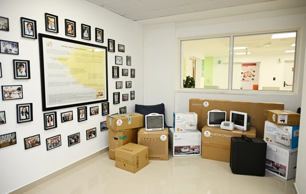 Leyla Əliyeva Tiranada "Hannah və Rosafa" uşaq evini və "Mother Teresa" Universitet Xəstəxana Mərkəzini ziyarət edib