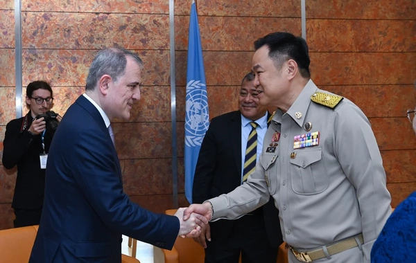 Глава МИД Азербайджана встретился с премьер-министром Таиланда