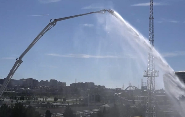 DYMX Neft Emalı Zavodunda yanğın-taktiki təlim keçirib