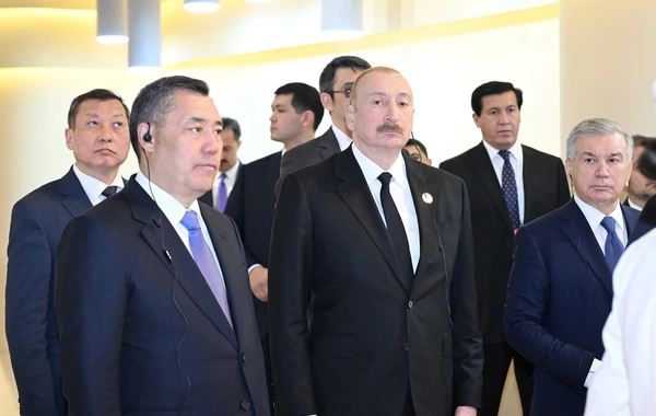 Prezident İlham Əliyev və TDT-nin qeyri-rəsmi Zirvə görüşünün digər iştirakçıları Türküstanda bir sıra mədəni məkanlarla tanış olublar
