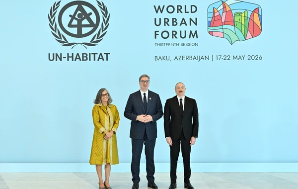 В Баку состоялась церемония открытия WUF13: на мероприятии выступил Ильхам Алиев