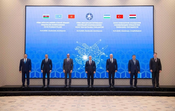 Türk dövlətlərinin təhlükəsizlik orqanlarının Xankəndidəki iclasından GÖRÜNTÜLƏR