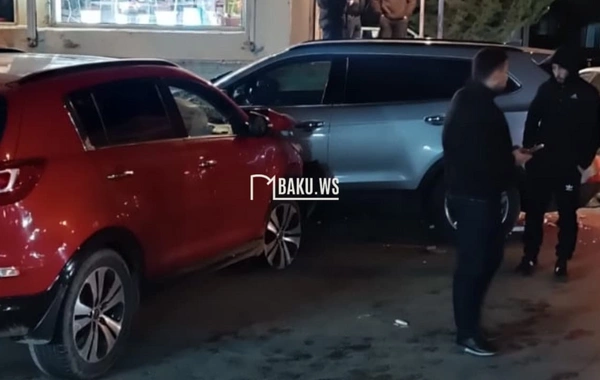 Biləcəridə ağır qəza: İki avtomobil TOQQUŞDU