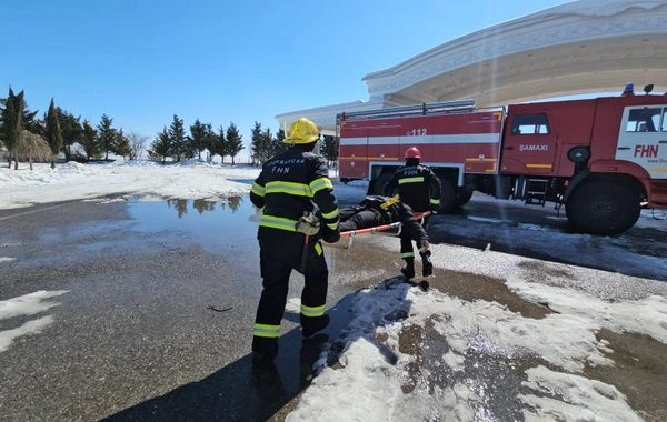 FHN Şamaxıda mehmanxanada təlim keçirib