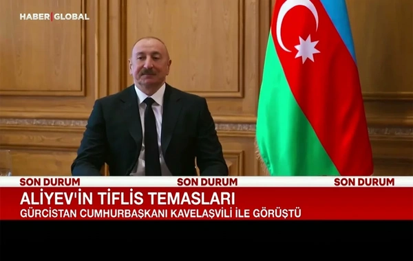 Haber Global: İlham Əliyev Tbilisidə vacib mesajlar verdi - Cənubi Qafqaz sülh və əməkdaşlıq mərkəzinə çevrilir - VİDEO