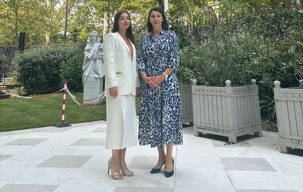 Leyla Abdullayeva Fransanın Azərbaycana yeni təyin olunmuş səfiri ilə görüşüb