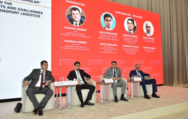 TransLogistica Caspian sərgisində Xəzər regionunda multimodal daşımaların perspektivləri müzakirə olunub