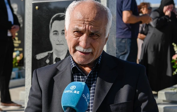 Şəhid atası: Anaların gözləri yaşlı qalmasın deyə zabitlərimiz həmin gün əsgərlərini də qorudular