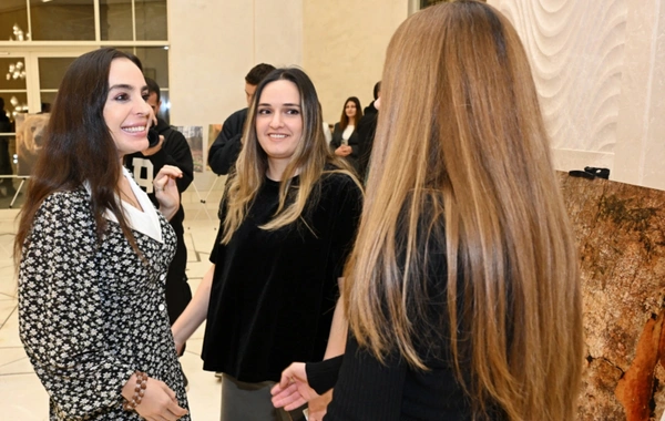 Leyla Əliyeva "Hirkan" sənədli filminin təqdimatında iştirak edib