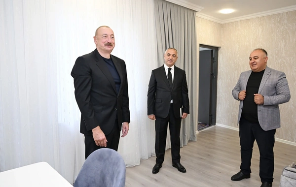 Prezident Xocalı rayonunun Şuşakənd kəndində olub