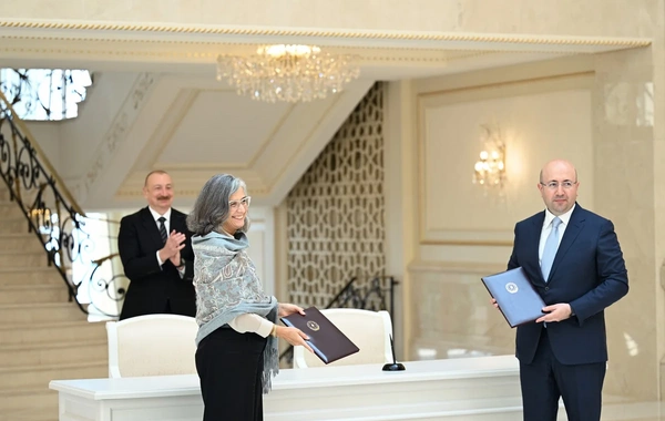 Prezident İlham Əliyev BMT-nin Məskunlaşma Proqramının icraçı direktorunu qəbul edib