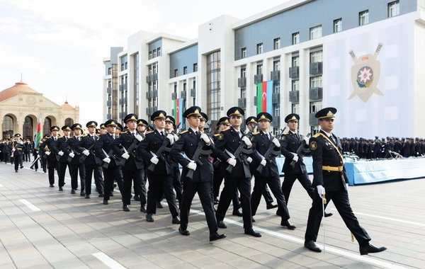 Polis Akademiyasında Bilik günü və andiçmə mərasimi keçirilib
