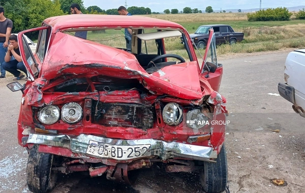 Goranboyda yol qəzasında iki nəfər ölüb, xəsarət alanlar var