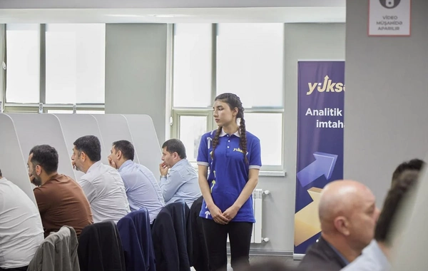 VI "Yüksəliş" müsabiqəsinin Analitik təhlil imtahanı başlayıb