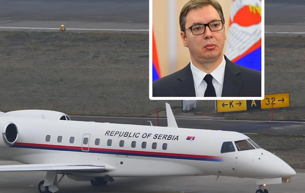 The Serbian president's plane made an emergency landing in Baku on the way to Moscow