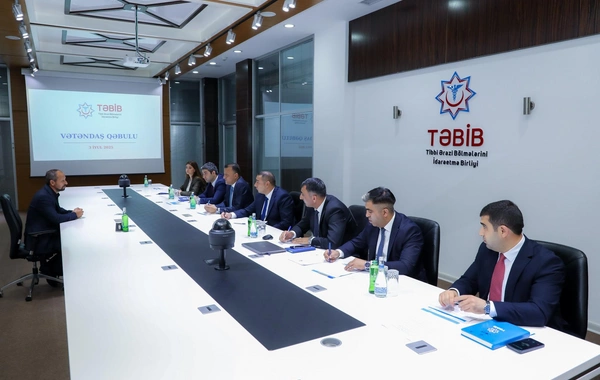 TƏBİB-in İcraçı direktoru vətəndaş qəbulu keçirib